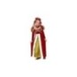 Disfraz princesa real roja medieval talla 5-6 años