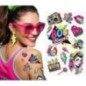 Tatuajes fiesta años 80
