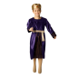 Disfraz Rey mago morado barato niño
