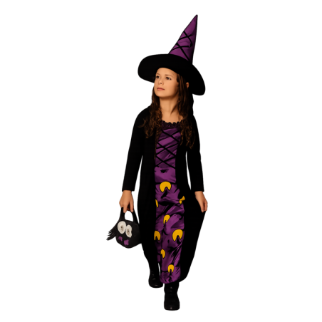 Disfraz bruja nina talla 4 6 anos 3483218001200 9022456