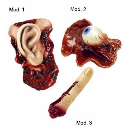 Partes humanas decoracion halloween elige modelo 8150H WIDMANN