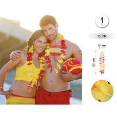 Collar Hawai bandera espana 1 ud 8433584729623 72962