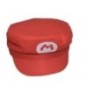 Gorra fontanero rojo similar a Mario Bros infantil