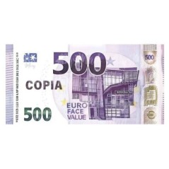 Billetes 500 falsos broma 60 uds 8434654142564 14256