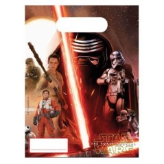 Bolsas Star Wars cumpleanos 6 uds 5201184862179 86217
