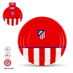 Platos Atletico de Madrid 8 uds 18 cm 8447196346314 M34631