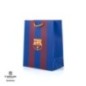 Bolsa regalo Futbol Club Barcelona 18x10x23 cm