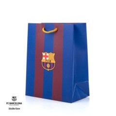 Bolsa regalo Futbol Club Barcelona 26x12x32 cm 8447196384132 FCB38413