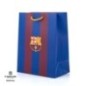 Bolsa regalo Futbol Club Barcelona 30x12x40 cm