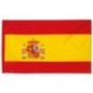 Bandera España nacional con escudo 150x90 cm