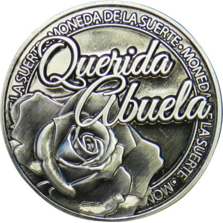 Moneda de la suerte querida abuela 7011
