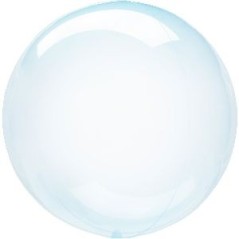 Globo redondo transparente azul 26635828475 8284711