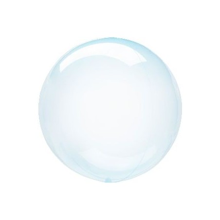 Globo redondo transparente azul 26635828475 8284711