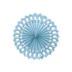 Abanico azul de 50 cm decoracion fiesta 8422935259186 25918