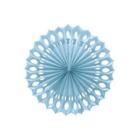 Abanico azul de 50 cm decoracion fiesta 8422935259186 25918