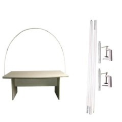 Arco de metal para mesa dulce B409