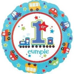 Globo 1 cumpleanos nino 45 cm 26635303682 3036801