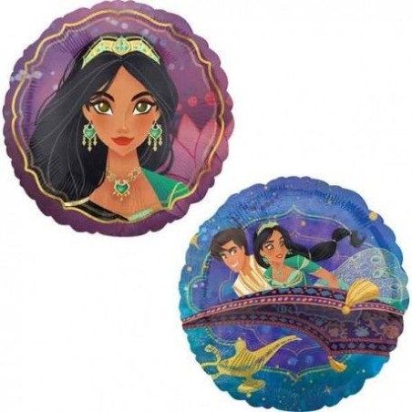 Globo aladin y Jazmin 45 cm helio o aire 26635391528 3915201