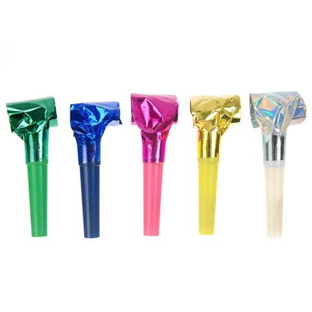 Matasuegras colores surtidos holograficos 120 uds 5901157438867 G120