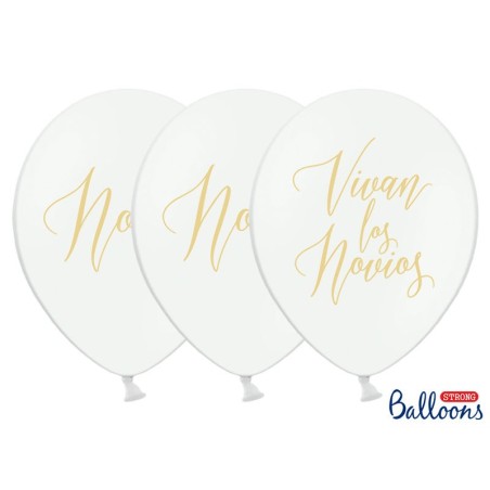 Globos vivan los novios 6 uds 30 cm 5902230780729 SB14P 248 008 6