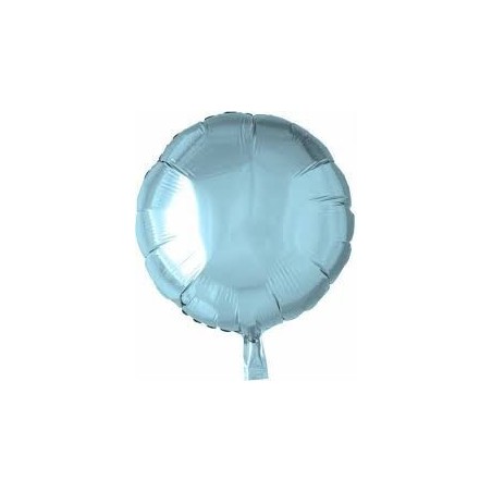 Globo redondo color azul 46 cm helio o aire 5712735003861 8523