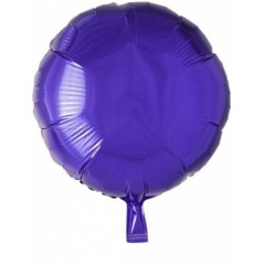 Globo redondo color purpura 46 cm helio o aire 5712735003885 8525