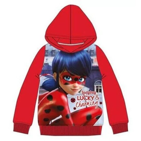 Sudadera ladybug roja talla 6 años