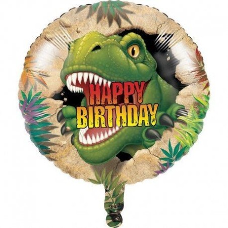Globo Tiranosaurio Rex cumpleanos 45 cm 73525935898 CC045012
