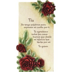 Poema tia en piedra regalo original 807053000007 7053