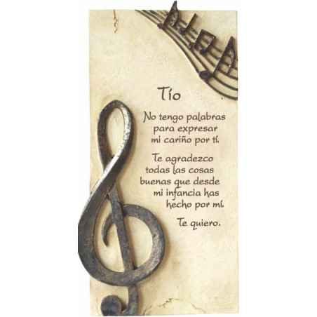 Poema tio en piedra regalo original 808533000005 8533