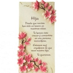 Poema en priedra Hija regalo orignal 807048000005 7048