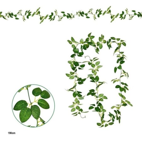 Guirnalda hojas rosal 190 cm 8435127210124 21012