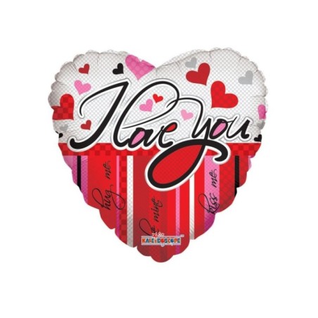 Globo corazon san valentin I love you 46 cm 681070192187 19120 18