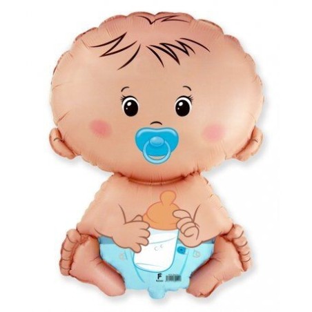 Globo bebe azul 67x46 cm para helio o aire 8423130901751 CF901751