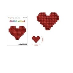 Globo corazon rojo 148x120 cm 8800858419861 841986AI