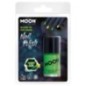 Laca de uñas verde neon en la oscuridad glow