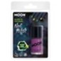 Laca de uñas morada neon en la oscuridad glow