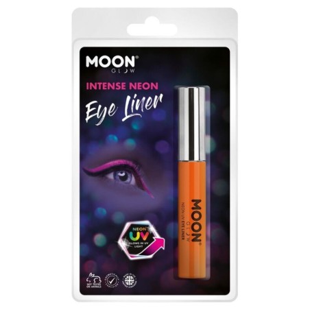 Eye liner naranja intenso neon 10 ml moon brilla luz UV 5056135644010 M44010
