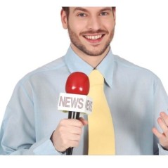 Microfono reportero television 25 cm 8434077161722 16172