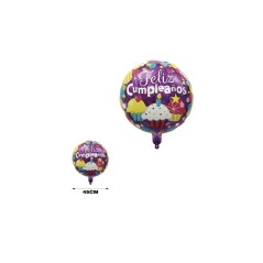 Globo feliz cumpleanos cupcakes 45 cm 8800858723517 872351AI