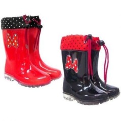 Botas de agua Minnie Mouse negro talla 34