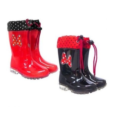 Botas de agua Minnie Mouse negro talla 34
