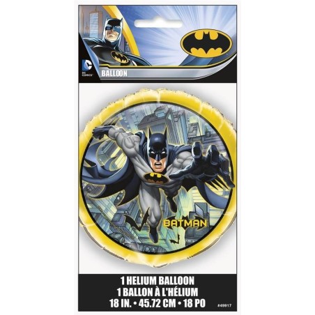 Globo batman de foil 45 cm para helio o aire 11179499175 49917