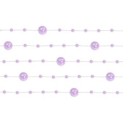 Guirnalda perlas rosa 5 piezas de 13 metros 5901157434470 GP16