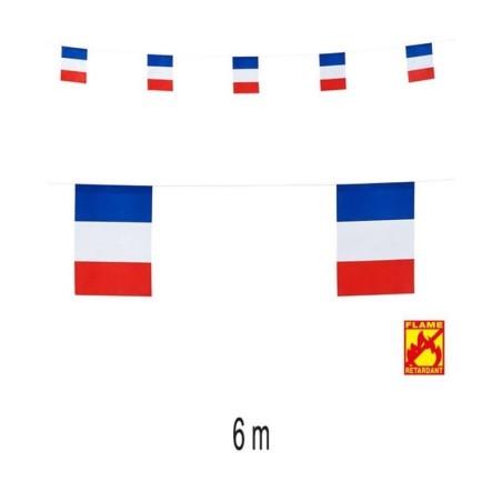 Guirnalda bandera francia 6 metros de15x20 cm 8003558053230 5323