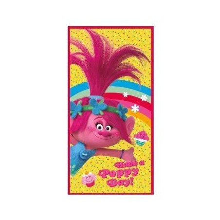 Toalla trolls poppi 70 x 140 cm 100% algodon 5204679050747 DW92001 2
