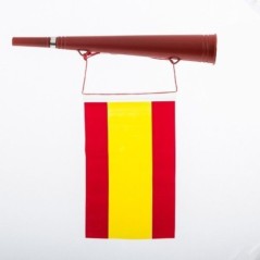 Trompeta de plastico con bandera de espana 8422259223597 22359
