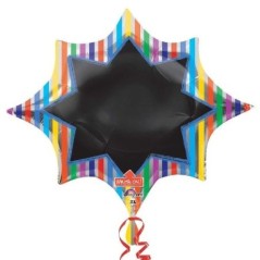 Globo estrella presonalizable para escribir 88cm x 73cm 26635325240 3252401