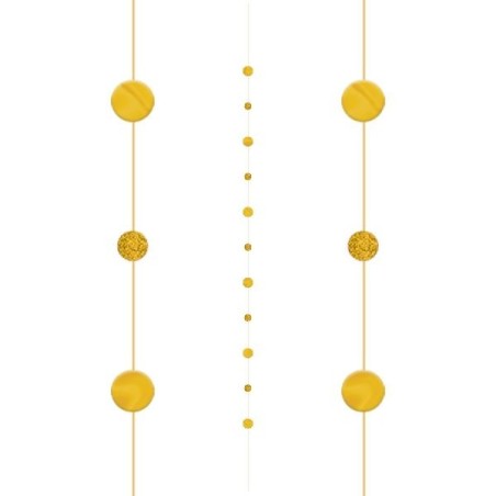 Tira oro decorativa para globos 182 cm 13051791858 110427