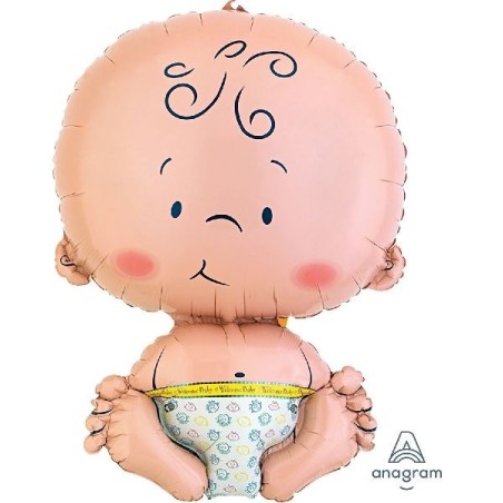 Globo Bienvenido bebe 41x56 cm helio o aire 80518654087 6540801